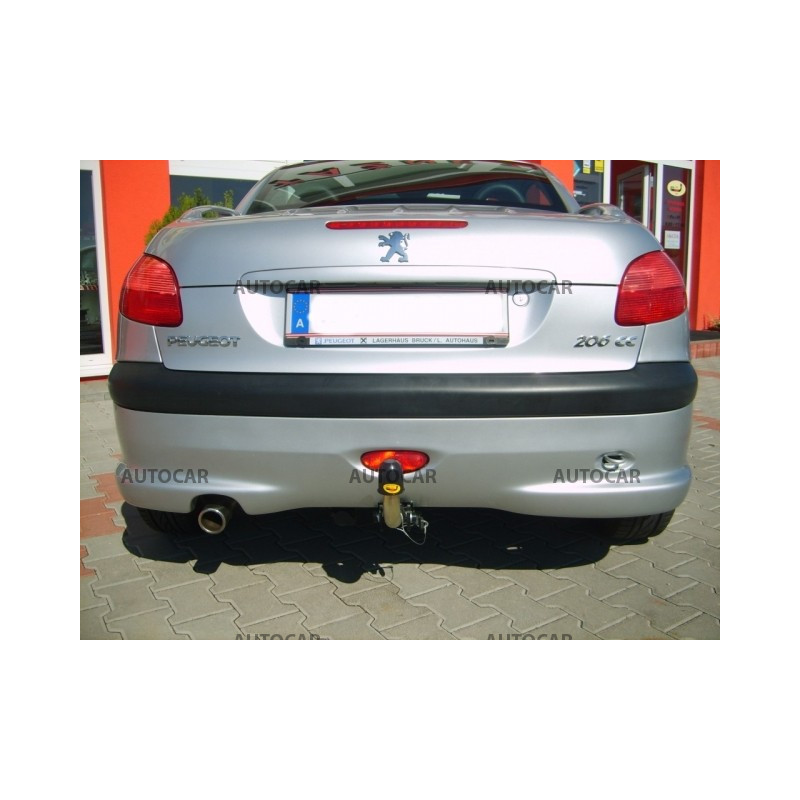 Ťažné zariadenie pre 206 - 3/5 dv. - automatický systém - od 2003/07 do 