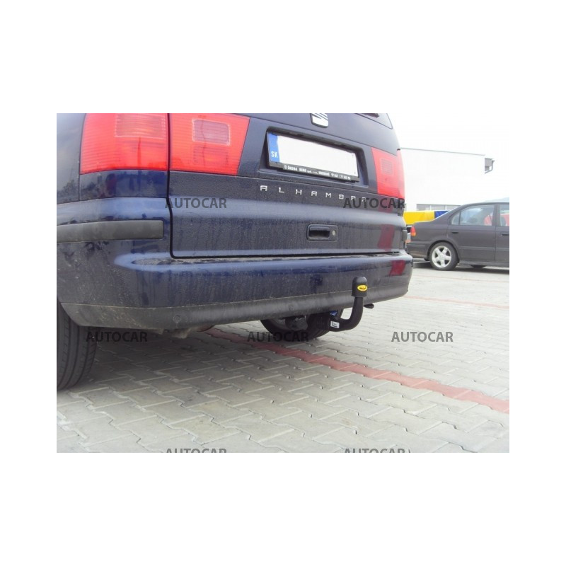 Ťažné zariadenie pre Seat ALHAMBRA - odnímateľný vertikálny bajonetový systém