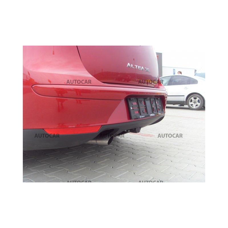 Ťažné zariadenie pre ALTEA - aj XXL, (5 P 1) - automatický vertikálny systém - od 2004 do 