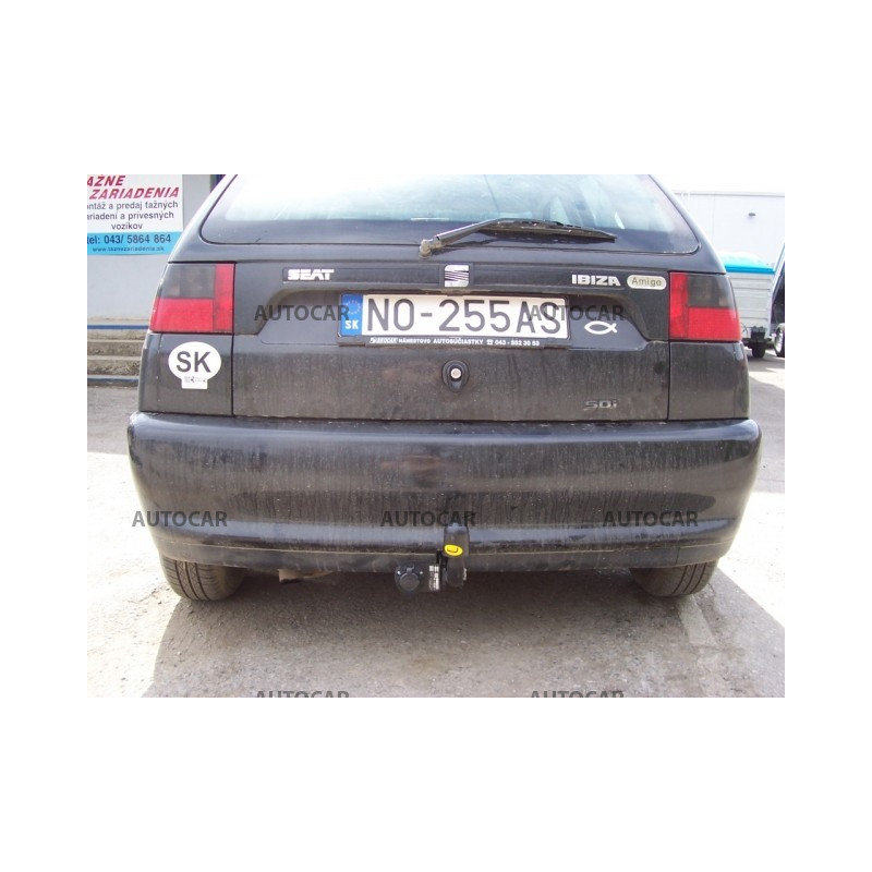 Ťažné zariadenie pre IBIZA - 3/5dv., GLX/GTI - skrutkový systém - od 1996/02 do 1999/08