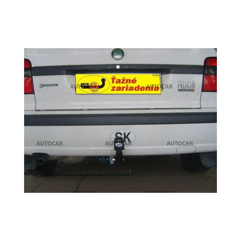 Ťažné zariadenie pre Škoda FELICIA - Kombi - odnímateľný bajonetový systém