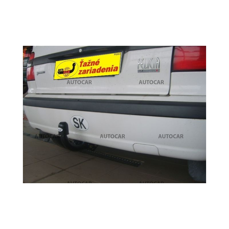Ťažné zariadenie pre Škoda FELICIA - Kombi - odnímateľný bajonetový systém