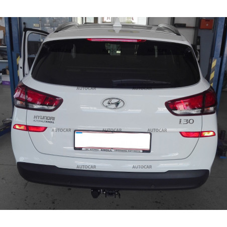 Ťažné zariadenie pre Hyundai i30 CW - odnímateľný bajonetový systém