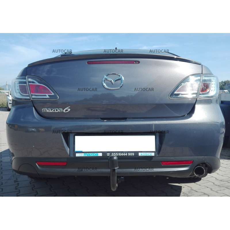 Ťažné zariadenie pre Mazda 6 - GH - 4/5 dv. - odnímateľný vertikálny bajonetový systém