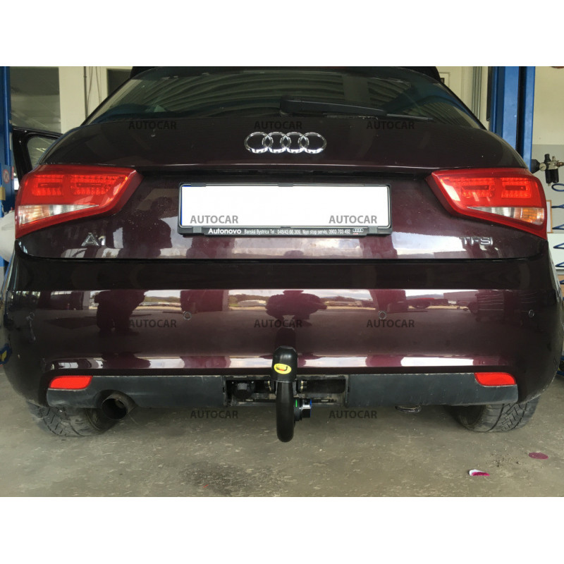 Ťažné zariadenie pre AUDI A1 - 3/5 dv. - odnímateľný vertikálny bajonetový systém