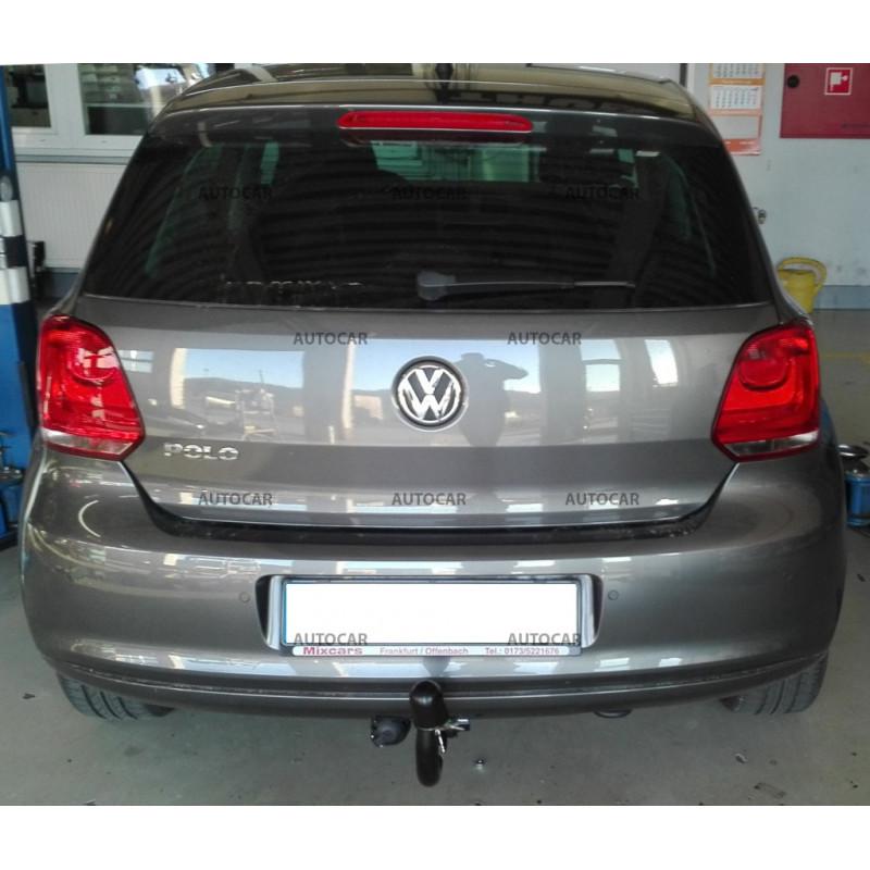 Ťažné zariadenie pre Volkswagen POLO V. - 3/5 dv. - odnímateľný vertikálny bajonetový systém
