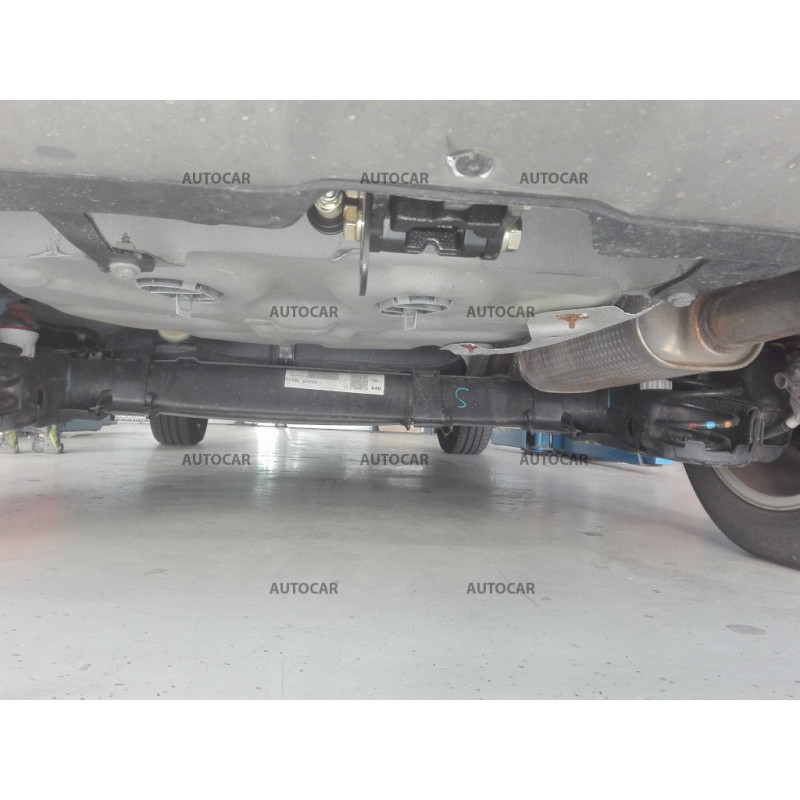 Ťažné zariadenie pre Peugeot 2008 - nie AdBlue - odnímateľný vertikálny bajonetový systém