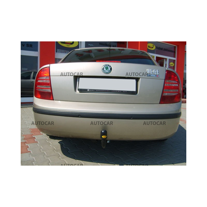 Ťažné zariadenie pre SUPERB - 4 dv., (3 U 4) - skrutkový systém - od 2002 do 2008