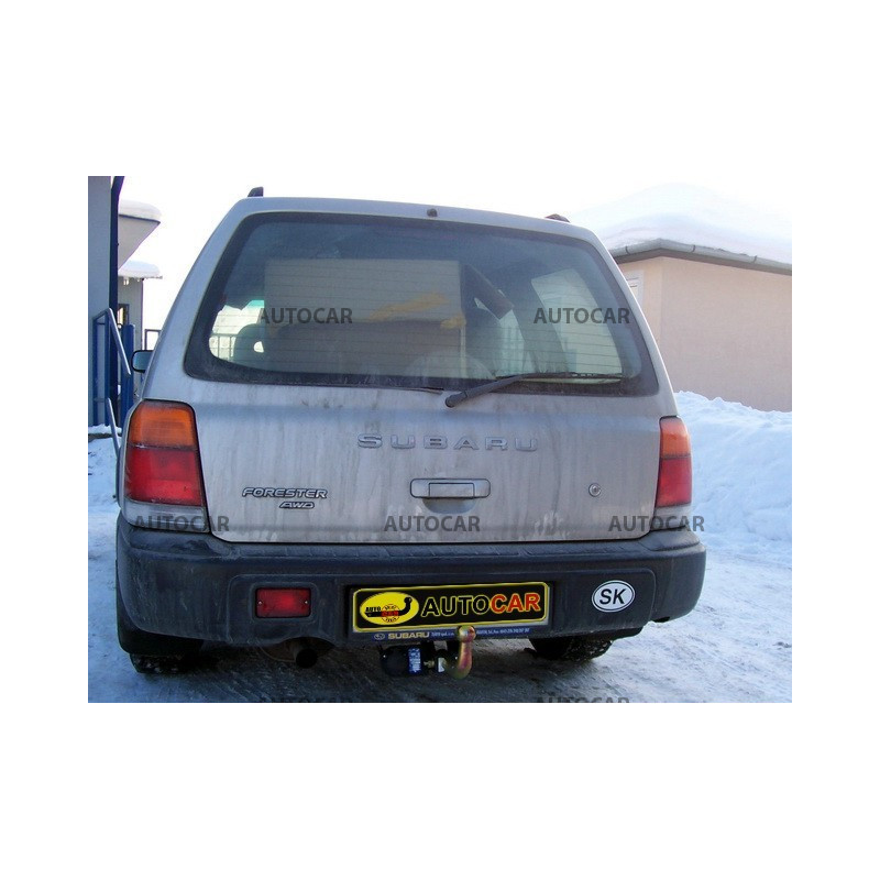 Ťažné zariadenie pre FORESTER - 5 dv. SPZ na naraz. (SF) - skrutkový systém - od 1997 do 2000