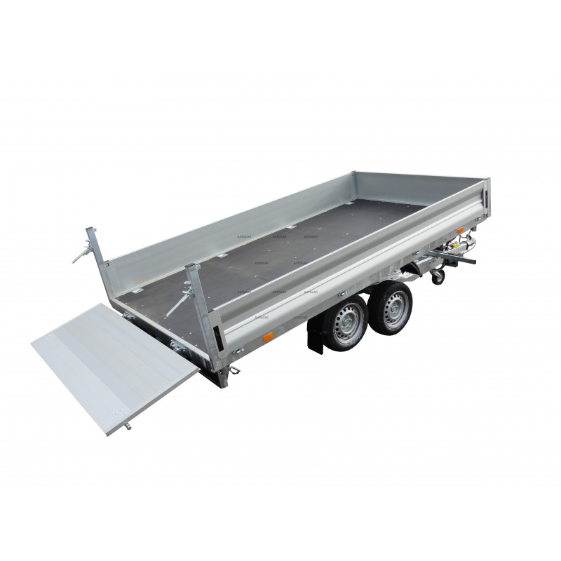 Prívesný vozík Juki 35.4 - trojstranne sklopný