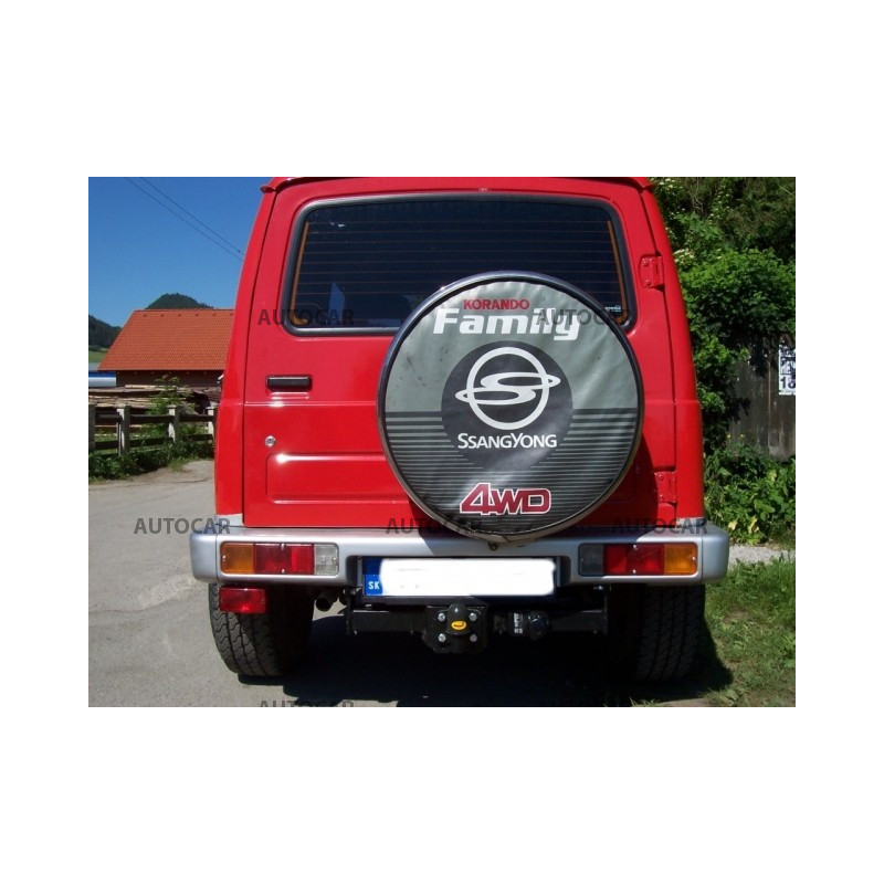 Ťažné zariadenie pre SAMURAI - 3/5dv. - pevný systém - od 1982 do 