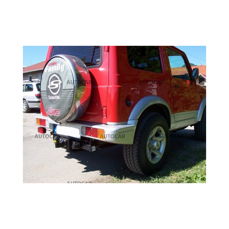 Ťažné zariadenie pre SAMURAI - 3/5dv. - pevný systém - od 1982 do 