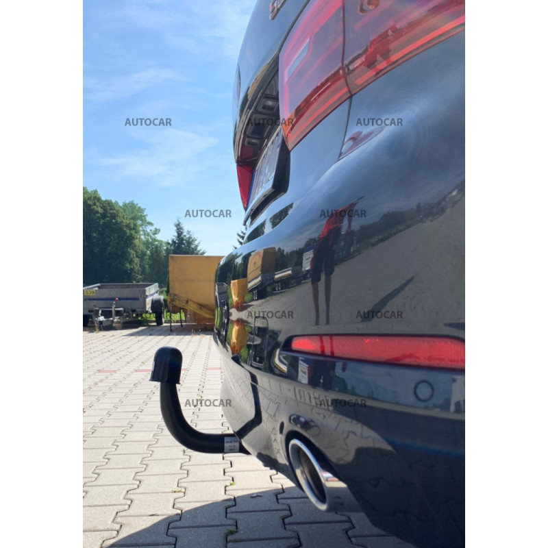 Ťažné zariadenie pre BMW 5 - odnímateľný vertikálny bajonetový systém