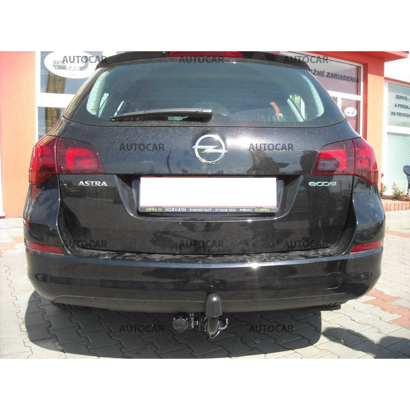 Ťažné zariadenie pre Opel ASTRA - "J" - odnímateľný bajonetový systém