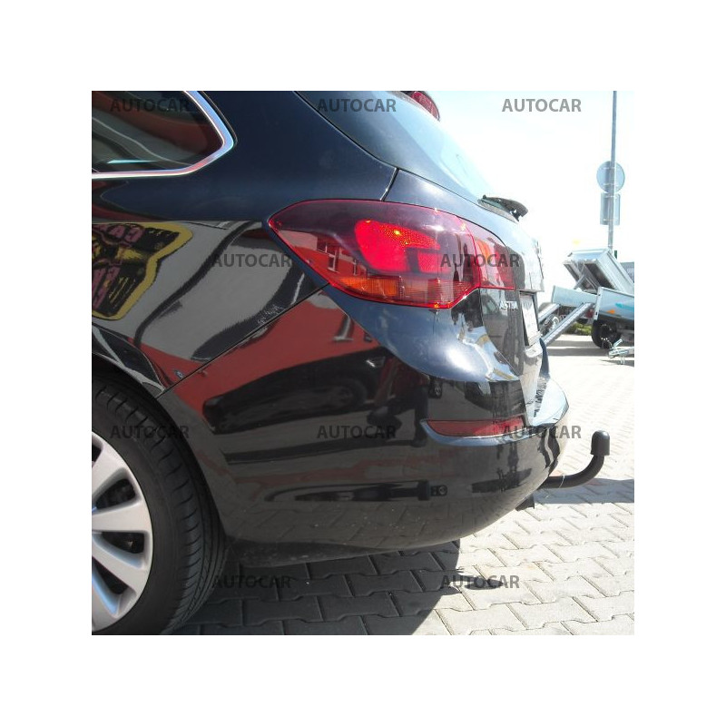 Ťažné zariadenie pre Opel ASTRA - "J" - odnímateľný bajonetový systém