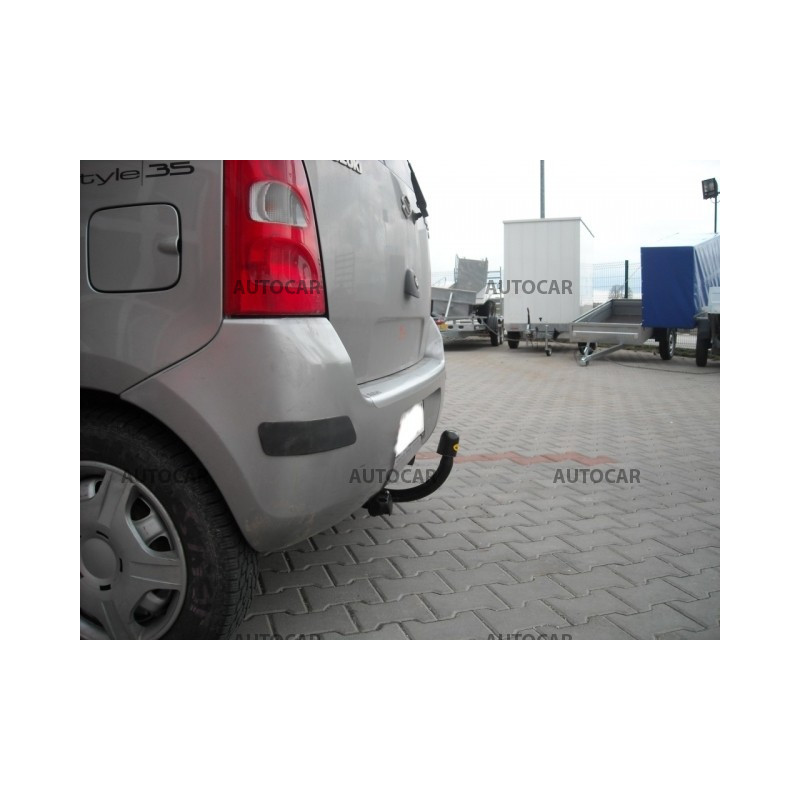 Ťažné zariadenie pre WAGON R+ - 5dv.,model 2003,(2+4WD) - skrutkový systém - od 2002/09 do 