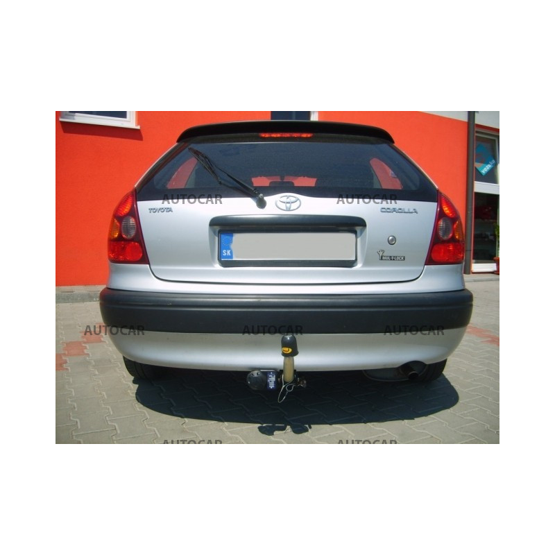 Ťažné zariadenie pre Toyota COROLLA - E11 - 3 dv. - odnímateľný bajonetový systém