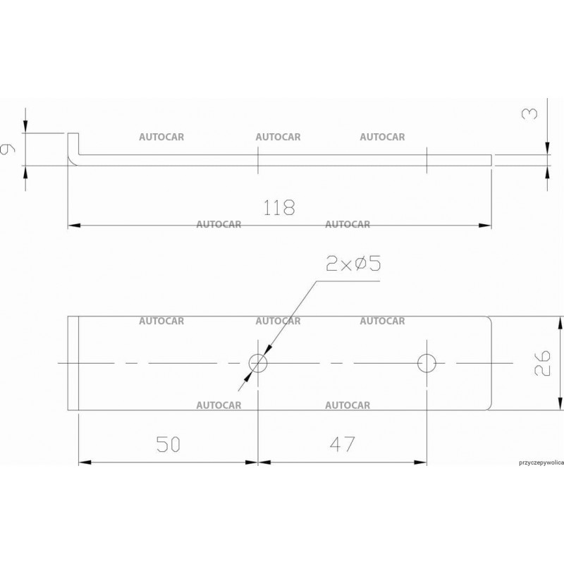 Protikus k uzáveru bočnice zb-01B, zb-01E,