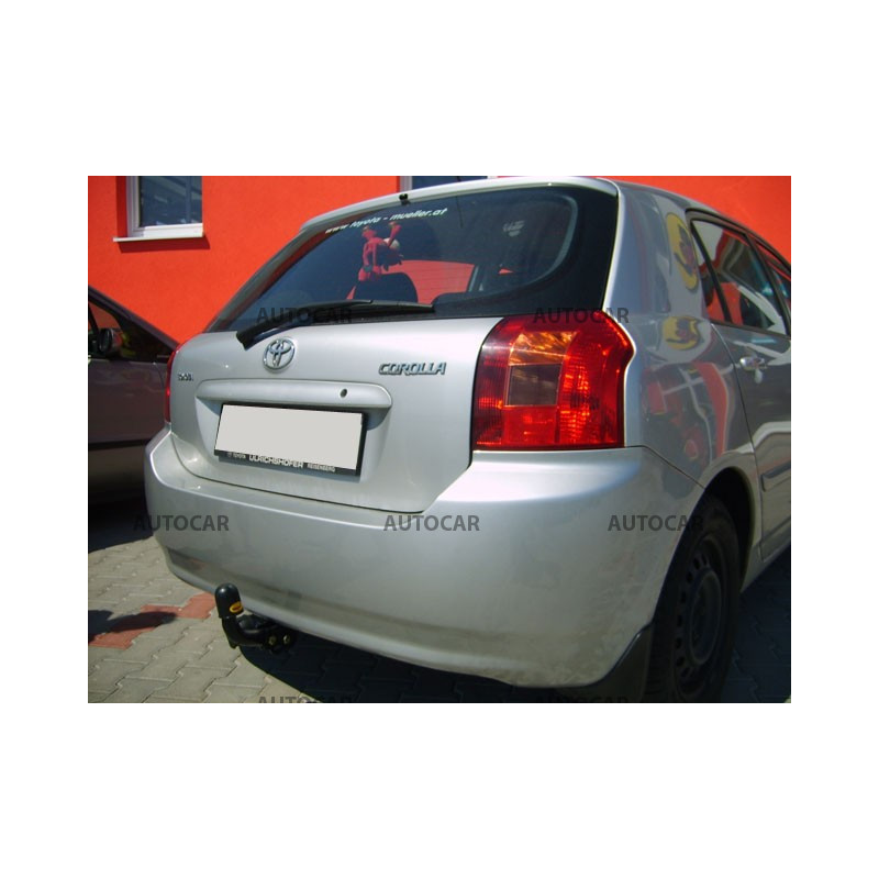 Ťažné zariadenie pre Toyota COROLLA - E12 - 3/5 dv. - skrutkový systém