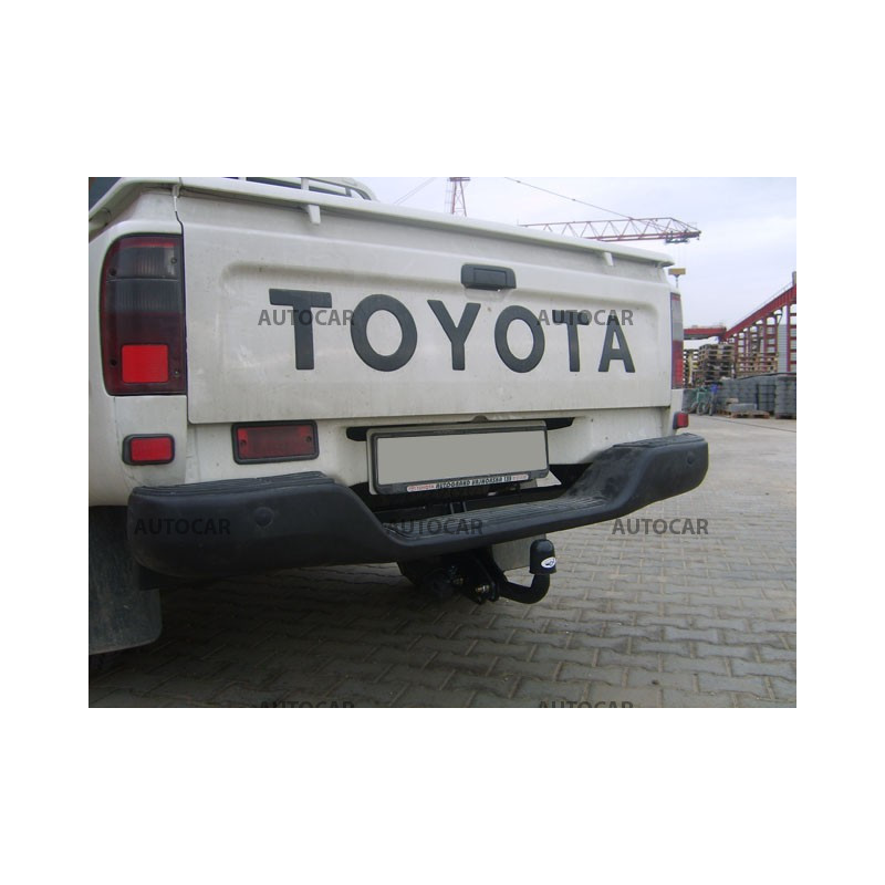 Ťažné zariadenie pre Toyota HILUX - N16/N17 - PickUp - so schodíkom - skrutkový systém