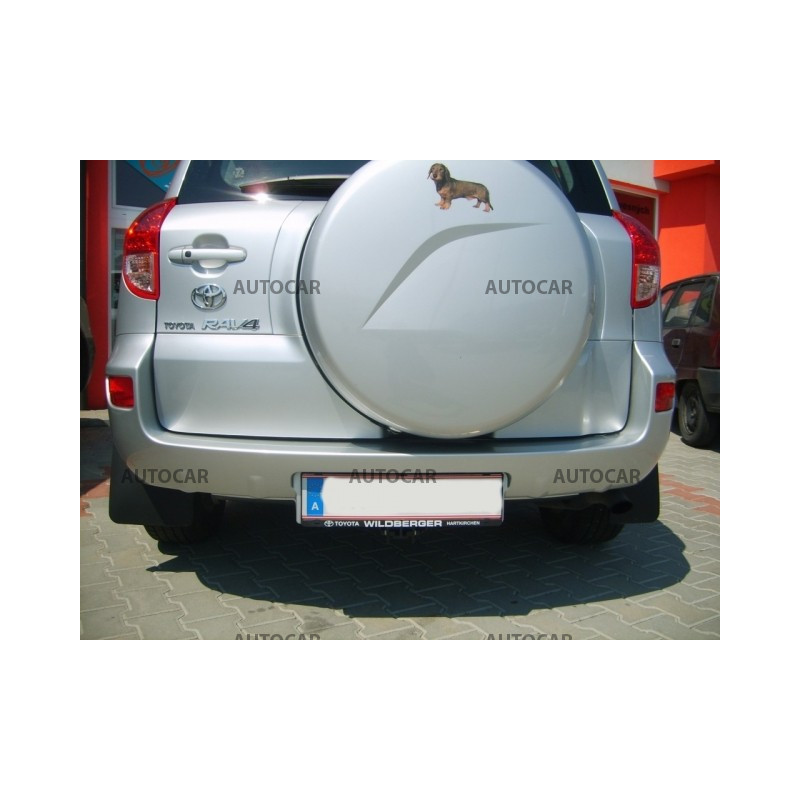 Ťažné zariadenie pre RAV 4 - 5 dv - s rezervným kolesom na zad. dv. - automatický systém - od 2006 do 2009