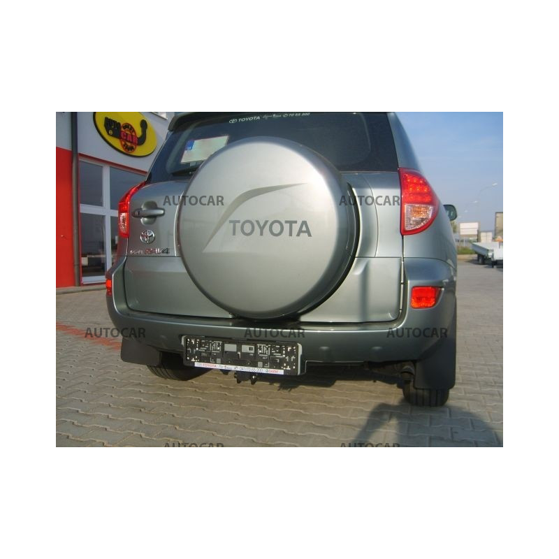 Ťažné zariadenie pre RAV 4 - 5 dv - s rezervným kolesom na zad. dv. - automatický systém - od 2006 do 2009