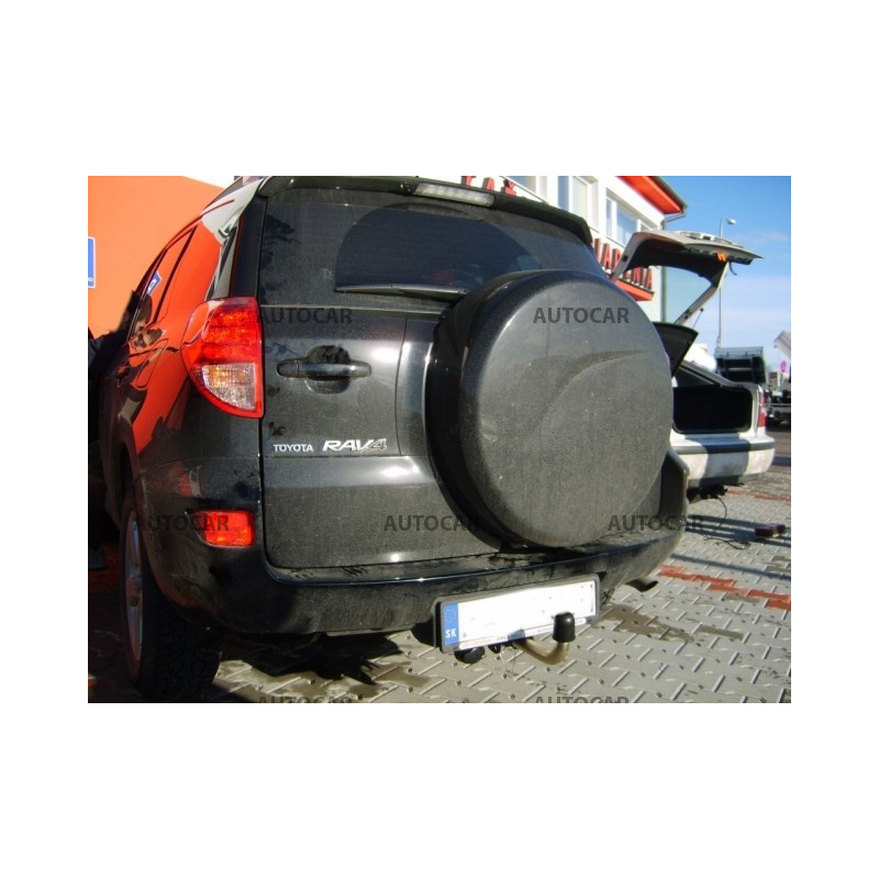Ťažné zariadenie pre RAV 4 - 5 dv. s rezerv. kolesom na zadnych dverach - automatický systém - od 2009 do 