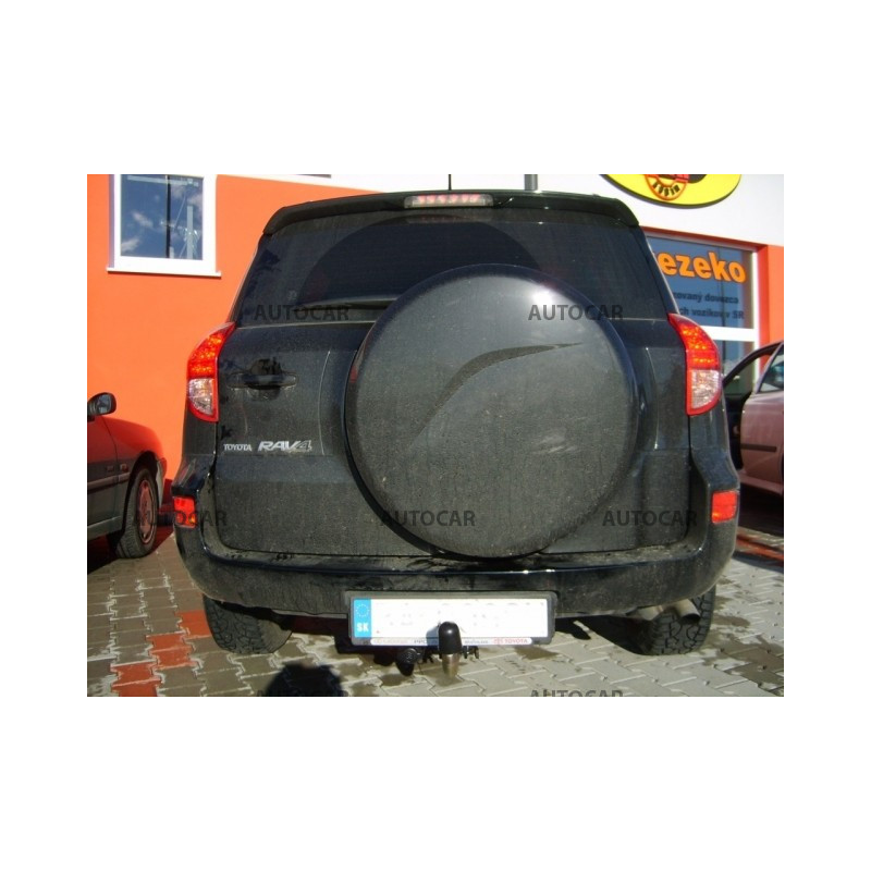 Ťažné zariadenie pre RAV 4 - 5 dv. s rezerv. kolesom na zadnych dverach - automatický systém - od 2009 do 