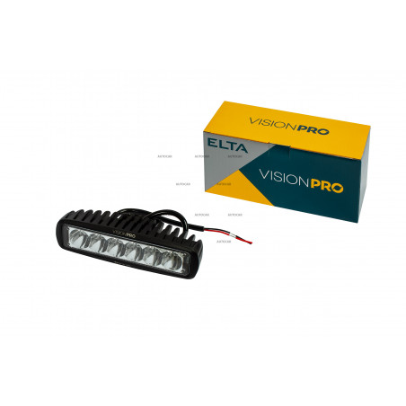 Pracovné svetlo Vision PRO 6LED * 3W/18W pevné uchyt.,10-30V, ECE R10