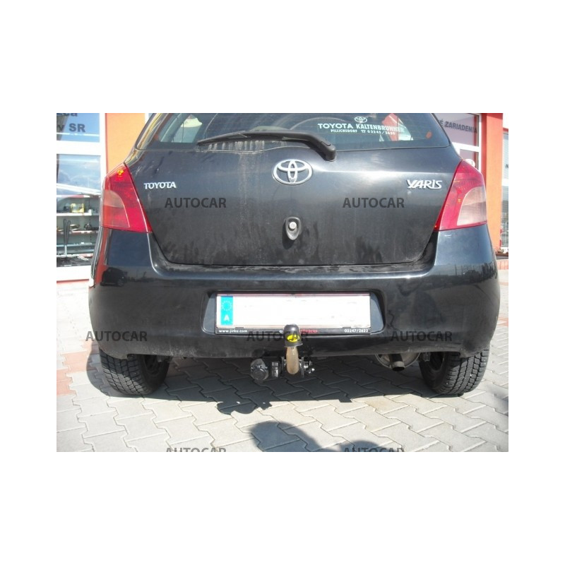 Ťažné zariadenie pre Toyota YARIS - P90 - 3/5 dv. - odnímateľný bajonetový systém