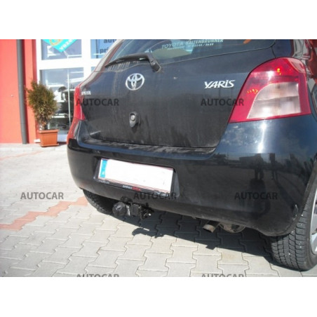 Ťažné zariadenie pre Toyota YARIS - P90 - 3/5 dv. - odnímateľný bajonetový systém