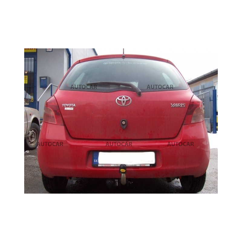 Ťažné zariadenie pre Toyota YARIS - P90 - 3/5 dv. - odnímateľný bajonetový systém