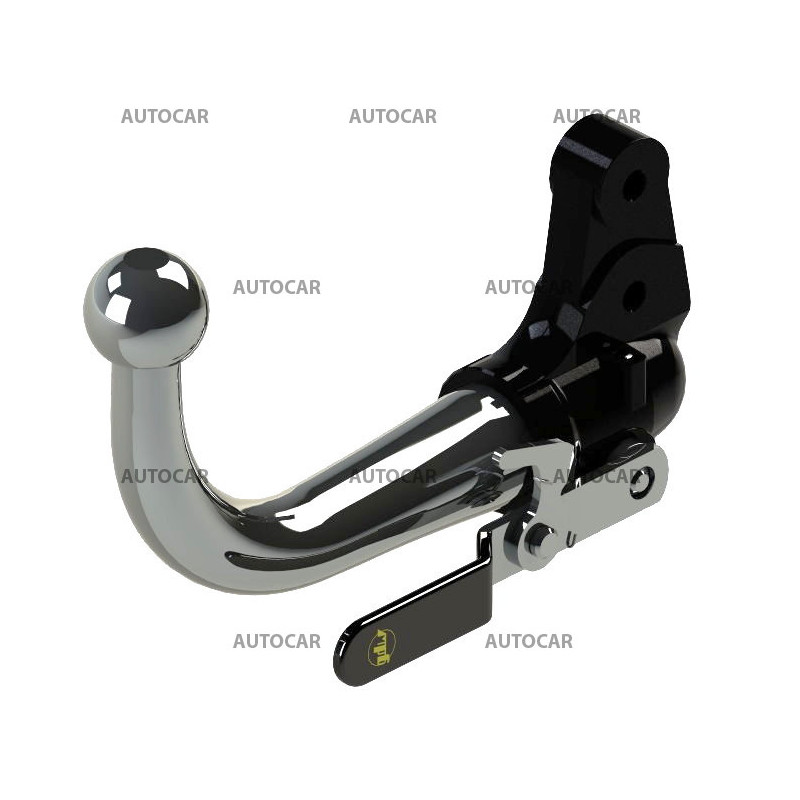 Ťažné zariadenie pre Peugeot 2008 5 dv. - automatický systém - od 2013/-