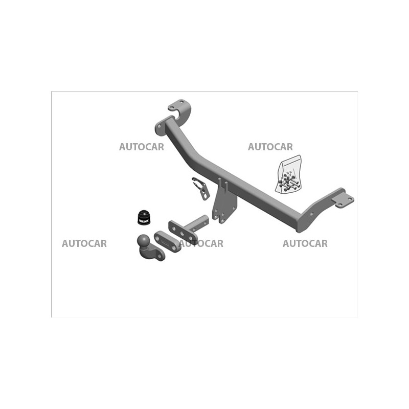 Ťažné zariadenie pre Suzuki Jimny - skrutkový systém