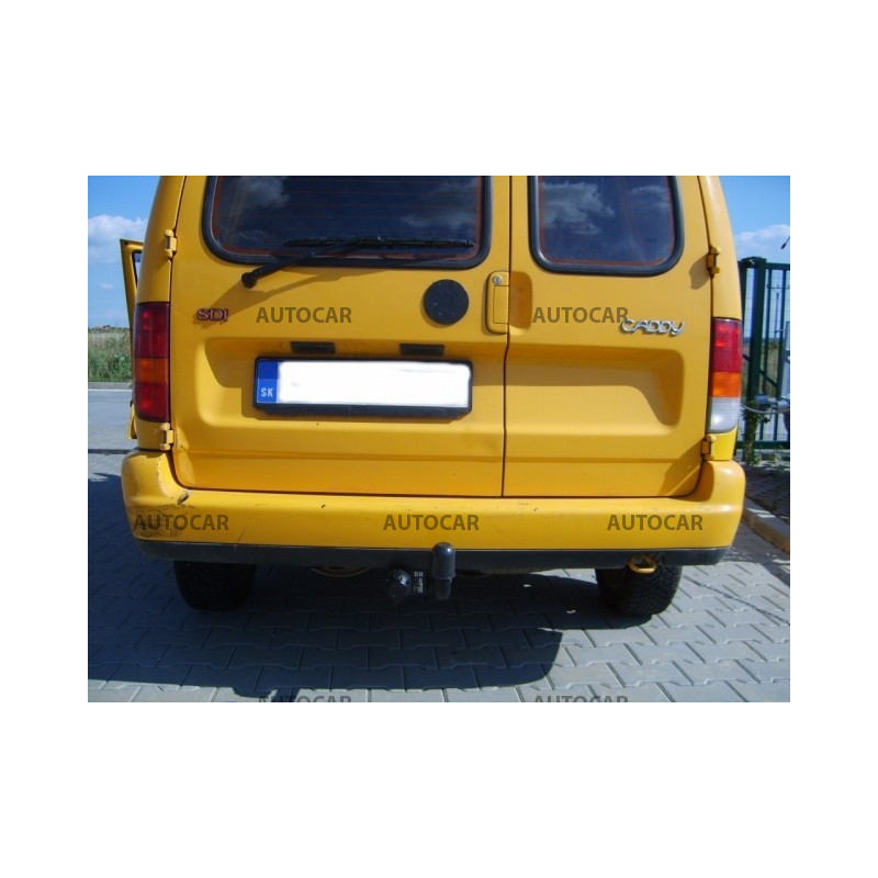 Ťažné zariadenie pre Volkswagen CADDY - skrutkový systém