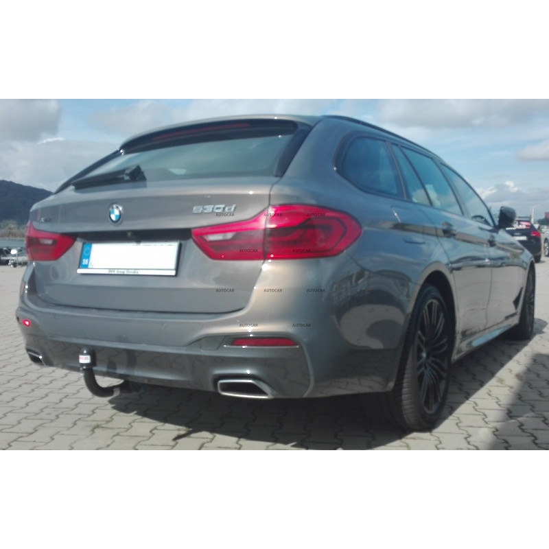 Ťažné zariadenie pre BMW 5 - odnímateľný vertikálny bajonetový systém