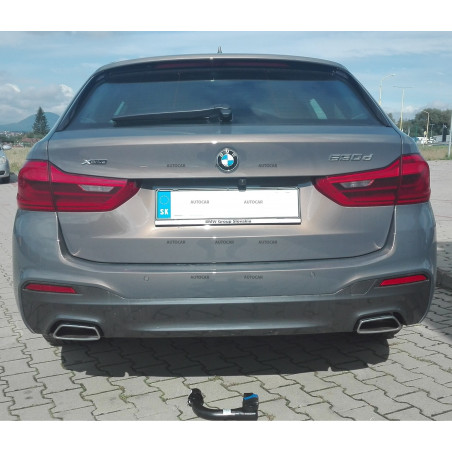 Ťažné zariadenie pre BMW 5 - odnímateľný vertikálny bajonetový systém