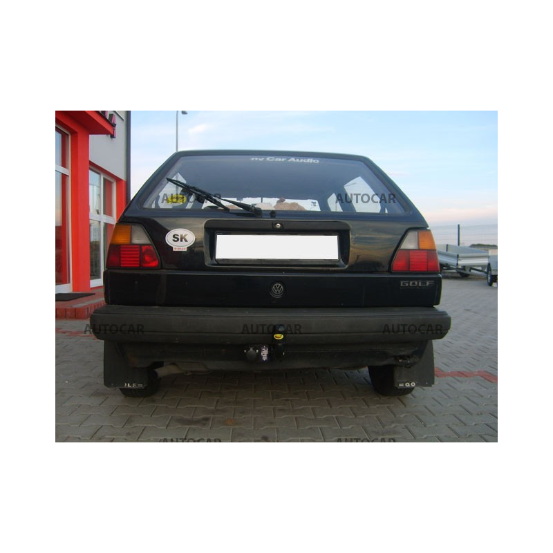 Ťažné zariadenie pre Volkswagen GOLF II. - úzky nárazník - skrutkový systém