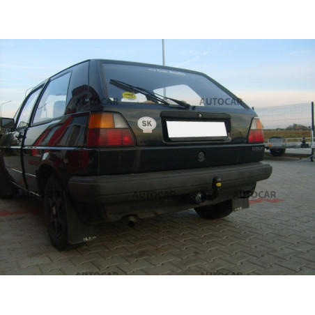 Ťažné zariadenie pre Volkswagen GOLF II. - úzky nárazník - skrutkový systém