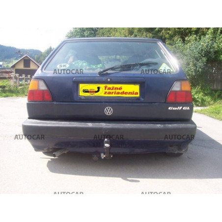 Ťažné zariadenie pre Volkswagen GOLF II. - široký nárazník - skrutkový systém