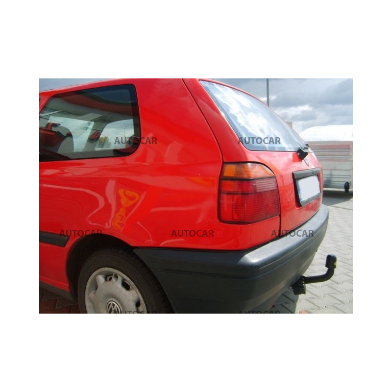 Ťažné zariadenie pre Volkswagen GOLF III. - skrutkový systém