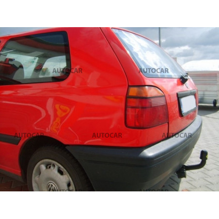 Ťažné zariadenie pre Volkswagen GOLF III. - skrutkový systém