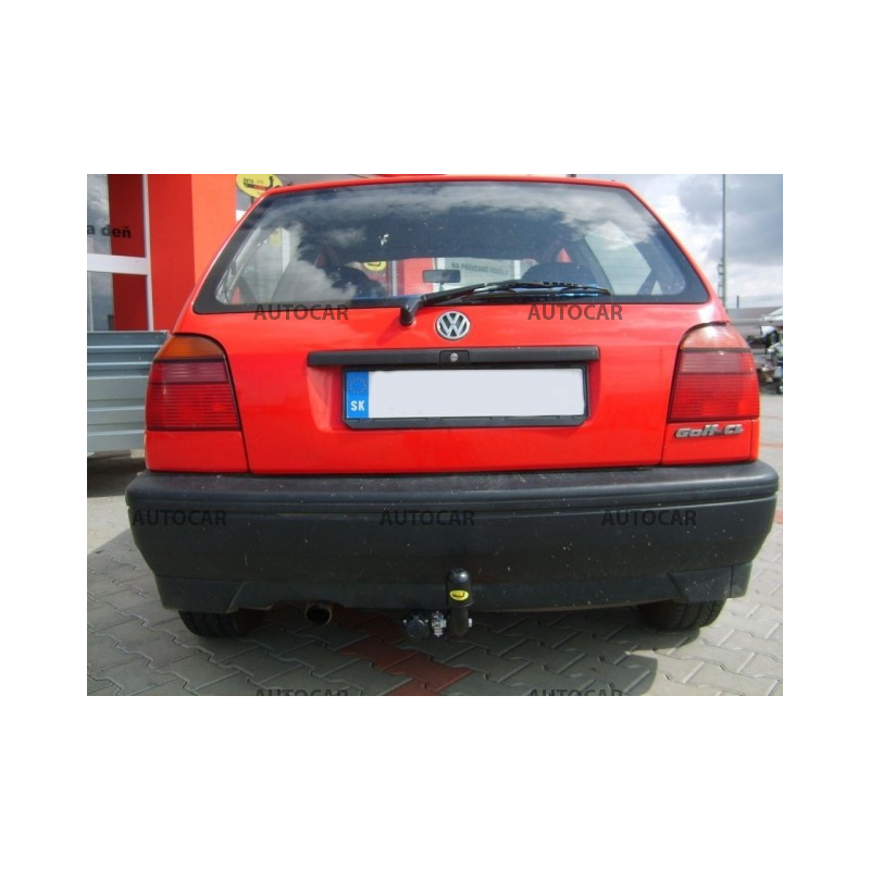 Ťažné zariadenie pre Volkswagen GOLF III. - skrutkový systém