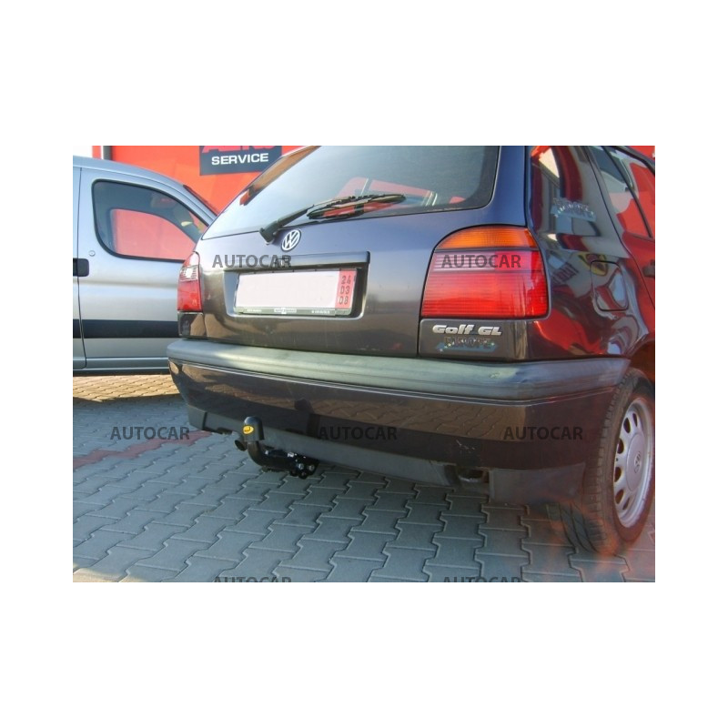 Ťažné zariadenie pre Volkswagen GOLF III. - skrutkový systém