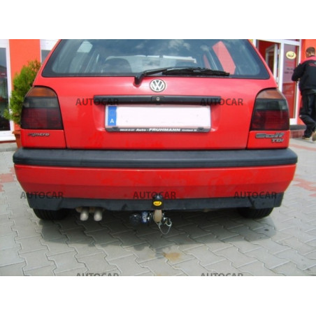 Ťažné zariadenie pre Volkswagen GOLF III. - odnímateľný bajonetový systém