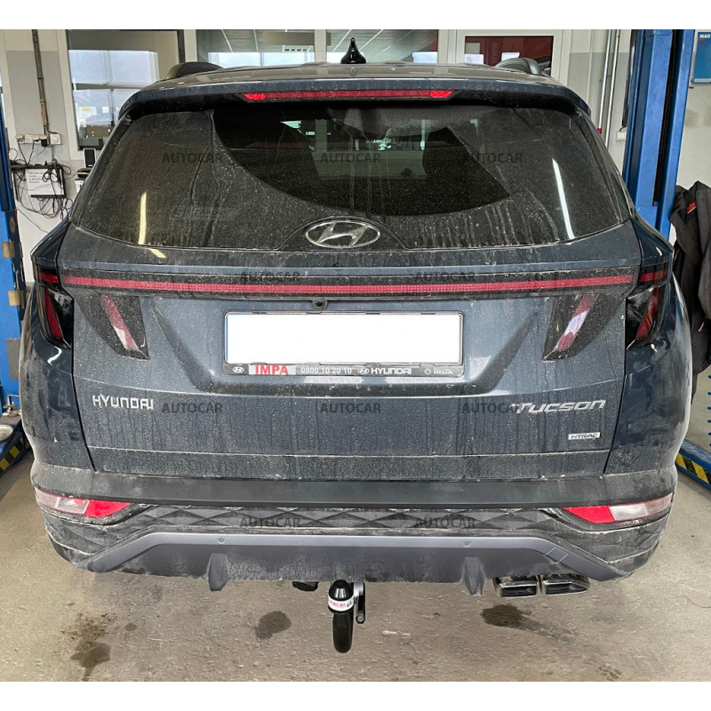 Ťažné zariadenie pre Hyundai TUCSON - odnímateľný vertikálny bajonetový systém