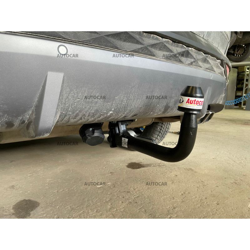 Ťažné zariadenie pre Hyundai TUCSON - odnímateľný vertikálny bajonetový systém