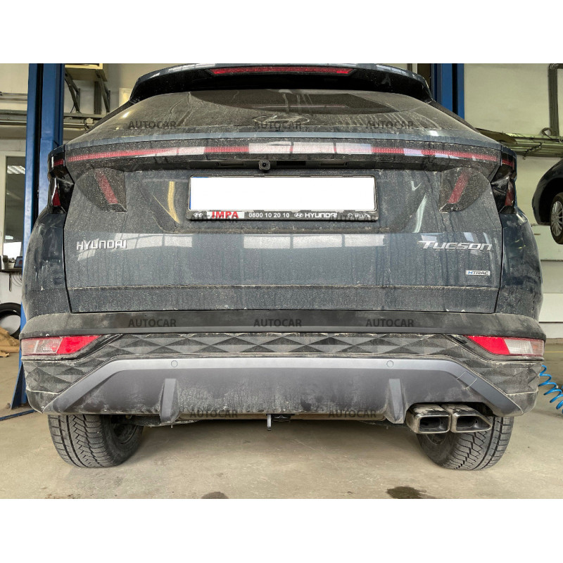 Ťažné zariadenie pre Hyundai TUCSON - odnímateľný vertikálny bajonetový systém