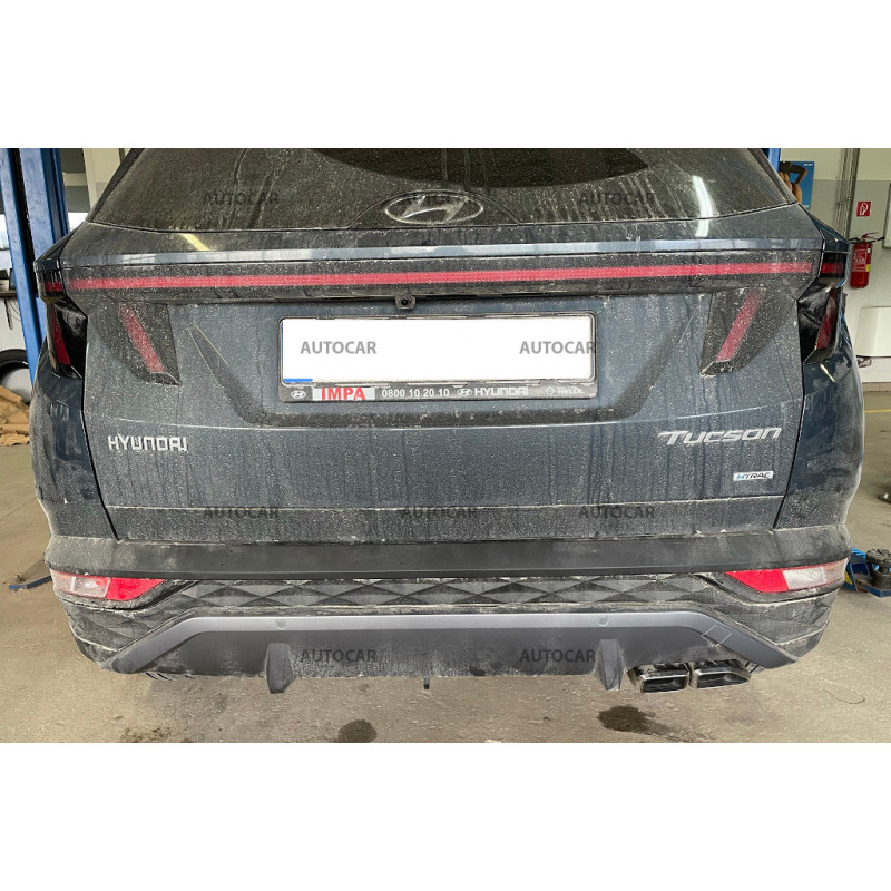 Ťažné zariadenie pre Hyundai TUCSON - odnímateľný vertikálny bajonetový systém