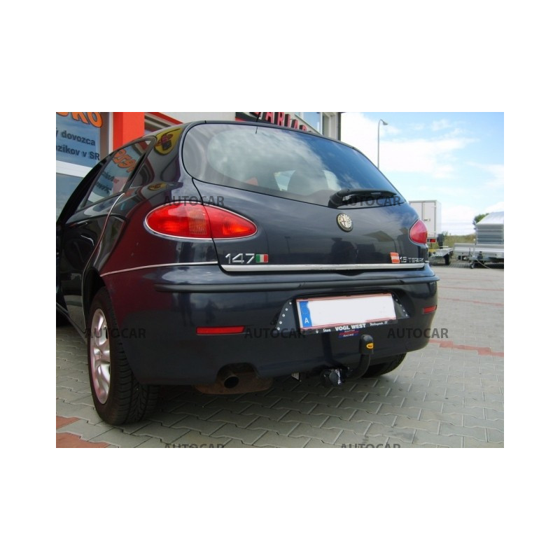 Ťažné zariadenie pre ALFA 147 - 3/5dv. - skrutkový systém - od 2000 do 